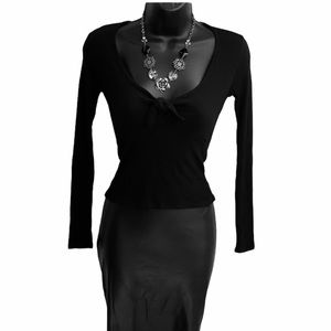 Black Tie Top Francesca’s XXS